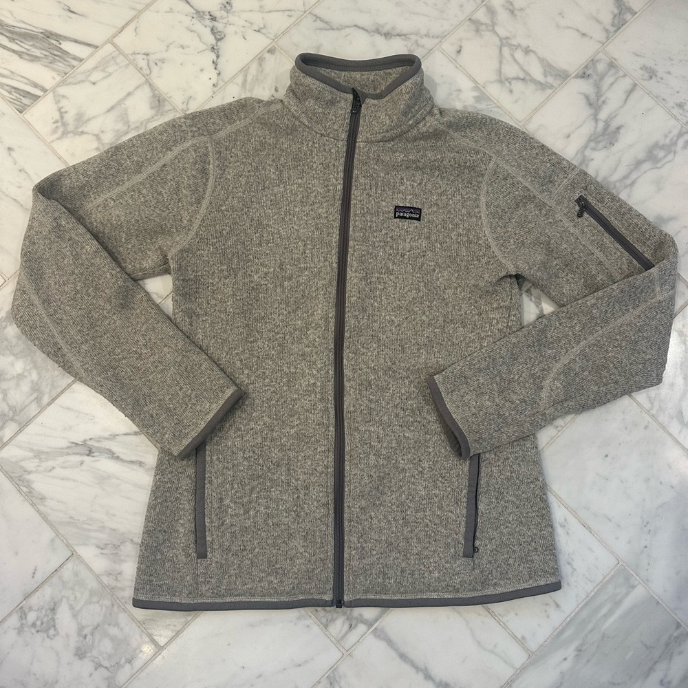 Patagonia Gray Full Zip Better Sweater
